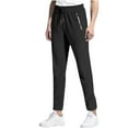 thumbnail image 1 of Mlzmgr Pants for Men Casual Elastic Waist Drawstring Loose Straight Leg Lightweight Athletic Pants with Zipper Pockets(Small1), 1 of 7