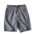 thumbnail image 1 of Mlzmgr Plus Size Gym Shorts for Men M-5XL Elastic Waist Shorts with Zipper Pockets Workout Running Short Pants, 1 of 6