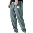 thumbnail image 1 of Mlzmgr Plus Size Joggers for Men M-5XL Ice Silk Quick Drying Sweatpants Elastic Waist Casual Workout Pants, 1 of 4
