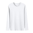 thumbnail image 1 of Mlzmgr Plus Size Mens Shirts Long Sleeve Crewneck L-5XL Basic Pullover Tops Warm Base Layer Undershirts, 1 of 7