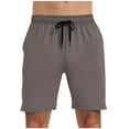 thumbnail image 1 of Mlzmgr Plus Size Mens Shorts Stretchy Elastic Waisted Shorts Lightweight Beach Shorts for Men with Pockets M-3XL, 1 of 8