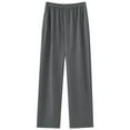 thumbnail image 1 of Mlzmgr Plus Size Pajam Pants for Women L-4XL Lightweight Knit Cotton Soft Comfy Sleep Pants Summer Loungewear, 1 of 2