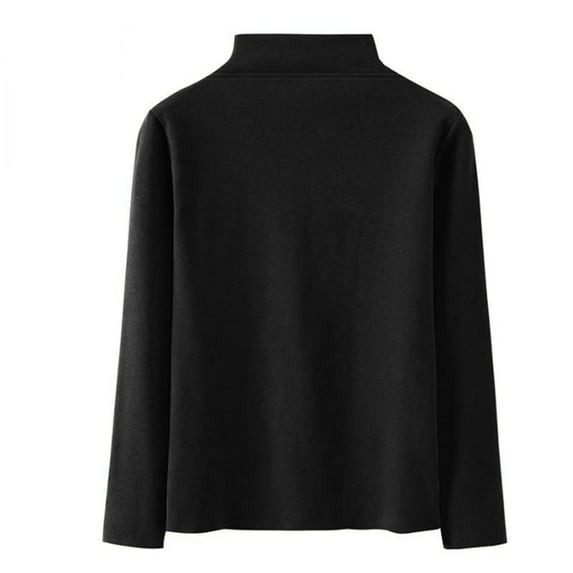 Mlzmgr Plus Size Shirts for Men Knit Long Sleeve Pullover Shirts Mock Neck Warm Casual Going out Shirts L-5XL