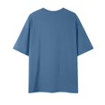 thumbnail image 1 of Mlzmgr Plus Size Tops for Men Crewneck Short Sleeve Basic Tee Shirts Solid Color Loose Tops Casual, 1 of 3
