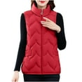 thumbnail image 1 of Mlzmgr Pluse Szie Hoodies for Women Puffer Jackets Sleeveless Outwear Tops Casual Going out Winter Trendy XL-5XL, 1 of 5