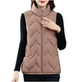 thumbnail image 1 of Mlzmgr Pluse Szie Hoodies for Women Puffer Jackets Sleeveless Outwear Tops Casual Going out Winter Trendy XL-5XL, 1 of 4