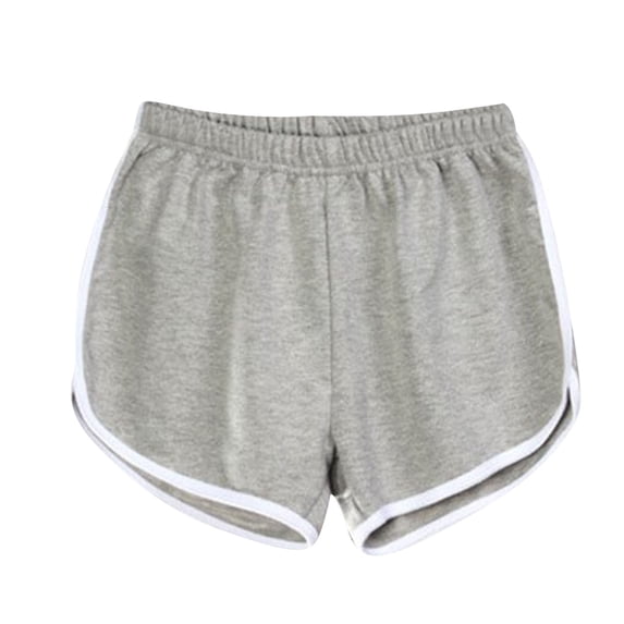 Mlzmgr Running Shorts for Women Cotton Breathable Elastic Waist Shorts Athletic Gym Workout Short Pants