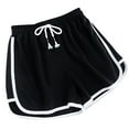 thumbnail image 1 of Mlzmgr Running Shorts for Women Drawstring Elastic Waist Athletic Casual Loose Workout Shorts Summer, 1 of 4