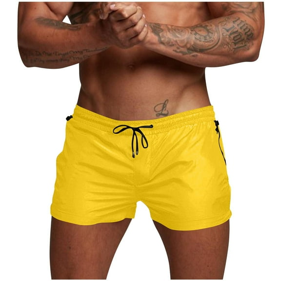 Mlzmgr Shorts Men Slim Fitted 5 Inch Inseam Drawstring Shorts Elastic Waisted Ahtletic Casual Shorts