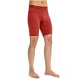 thumbnail image 1 of Mlzmgr Shorts for Men Leggings Elastic Waist Breathable Underpants Yoga Gym Workout Shorts Solid Color, 1 of 5