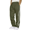 thumbnail image 1 of Mlzmgr Sweatpants for Men S-3XL Loose Straight Leg Elastic Waisted Drawstring Running Gym Workout Casual Pants, 1 of 4