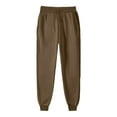 thumbnail image 1 of Mlzmgr Sweatpants for Women Elastic Waist Comfy Fleece Joggers Pants Fall Winter Loose Workout Trousers, 1 of 7