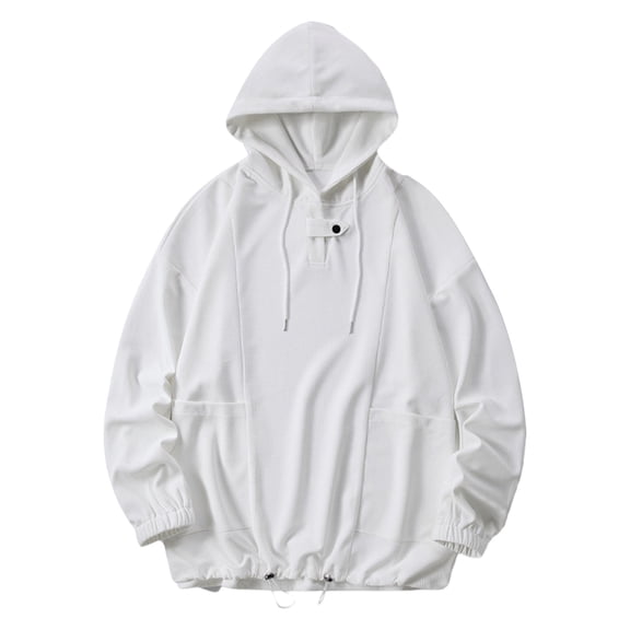 Mlzmgr Sweatshirts for Men Long Sleeve Crewneck Full Zip Open Front Casual Going out Loungewear Shirts M-3XL