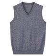 thumbnail image 1 of Mlzmgr Tank Tops for Men Cotton Knit Warm Fleece Shirts Winter Homewear Lounge Mens Tops Solid Color M-4XL, 1 of 4
