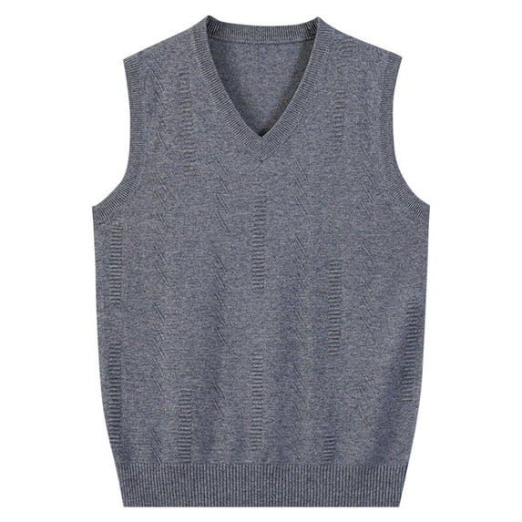 Mlzmgr Tank Tops for Men Cotton Knit Warm Fleece Shirts Winter Homewear Lounge Mens Tops Solid Color M-4XL