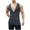 Mlzmgr Tank Tops for Men Slim Sleeveless Crewneck Mens Tanks Summer Trendy Workout Gym Tops Solid Color