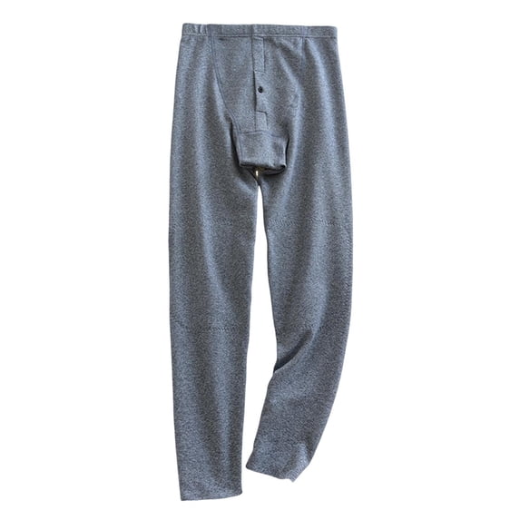 Mlzmgr Underwear Pants for Men Elastic Waist Spandex Stretchy Loungewear Underpants Fall Winter Men Pants