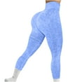 thumbnail image 1 of Mlzmgr Women's Yoga Legging Hip Lifting Quick Drying Stretchy Nylon Pants Workout Gym Base Layer, 1 of 3