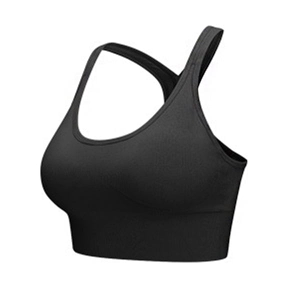 Mlzmgr Womens Longline Sports Bras Racerback Seamless Yoga Tanks Tops Workout Gym Activewear Bra