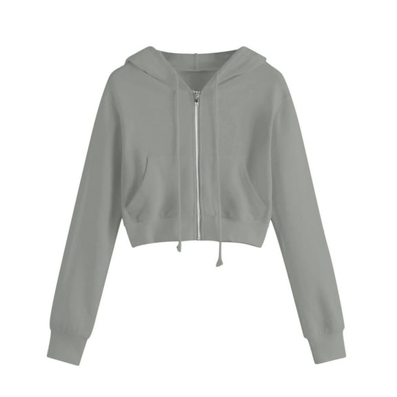 Mlzmgr Womens Sweatshirts Sweatshirts Zip up Jackets Cropped Hoodies Long Sleeve Shirts Tops Fall