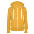 thumbnail image 1 of Mlzmgr Womens Zip up Hoodies Long Sleeve Slim Fleece Sweatshirts Jackets Fall Winter Comfy Warm Tops, 1 of 2