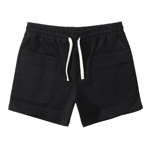 Mlzmgr Workout Shorts for Men 5 Inch Inseam Slim Fitted Quick Drying Elastic Waist Gym Muscle Shorts for Men with Pockets