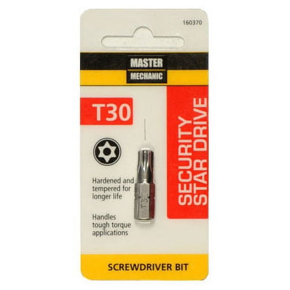 Mm 1" Tx30 Torx Sec Bit, Disston, 160370