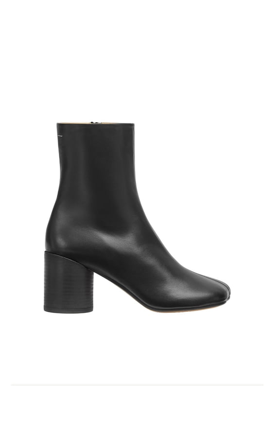 Anatomical Black Nappa Leather Ankle Boots Black (Women's)
