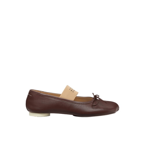 Mm6 By Maison Margiela Anatomic Ballet Flat Brown (Women's)