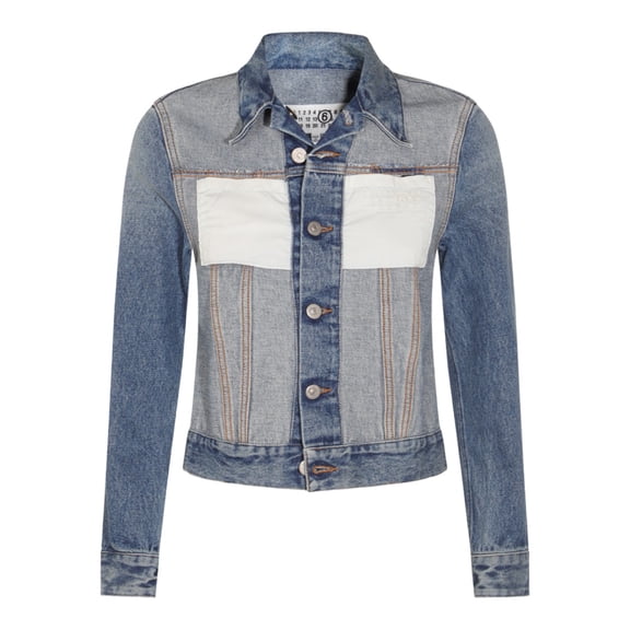 Mm6 By Maison Margiela Classic Denim Jacket (Women's)