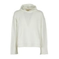 thumbnail image 1 of Mm6 By Maison Margiela Embossed Logo White Hooded Sweater (Men's), 1 of 2