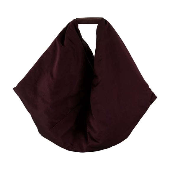 Mm6 By Maison Margiela Men's Japanese Draped Shoulder Bag - Cotton - Brown Black