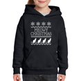 thumbnail image 1 of MmF - Big Boys Hoodies and Sweatshirts - Christmas Kitten Meowy, 1 of 5