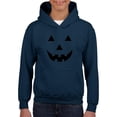 thumbnail image 1 of MmF - Big Boys Hoodies and Sweatshirts - Halloween Halloween Pumpkin Face in Black, 1 of 5