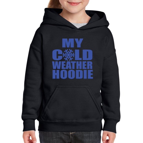 MmF - Big Boys Hoodies and Sweatshirts - MY COLD WEATHER XMAS HOODIE