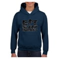thumbnail image 1 of MmF - Big Boys Hoodies and Sweatshirts, up to Big Boys Size 24 - Eat Sleep Hockey, 1 of 5