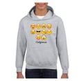 thumbnail image 1 of MmF - Big Boys Hoodies and Sweatshirts, up to Big Boys Size 24 - Emoji Entourage, 1 of 5