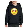 thumbnail image 1 of Big Boys Hoodies and Sweatshirts - Emoji Smiling Face, 1 of 5
