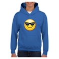 thumbnail image 1 of Big Boys Hoodies and Sweatshirts - Emoji with Sunglasses, 1 of 5