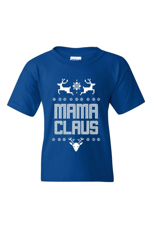 MmF - Big Boys T-Shirts and Tank Tops - Christmas Mama Claus Deers