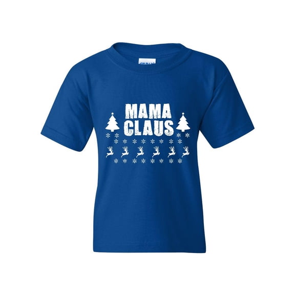 MmF - Big Boys T-Shirts and Tank Tops - Christmas Mama Claus