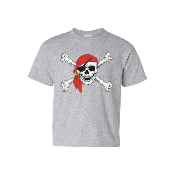Big Boys T-Shirts and Tank Tops - Jolly Roger Skull & Crossbones