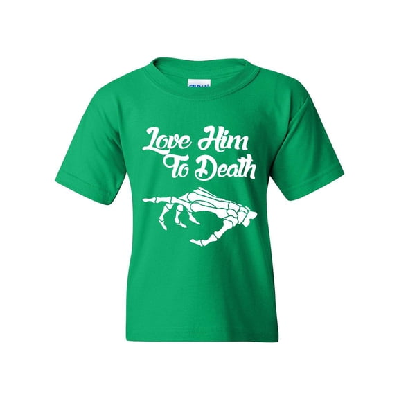 MmF - Big Boys T-Shirts and Tank Tops - Halloween Love Him To Death Matching Halloween Couple