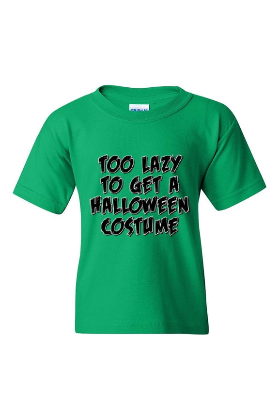 MmF - Big Boys T-Shirts and Tank Tops - Halloween Too Lazy To Get a Halloween Costume