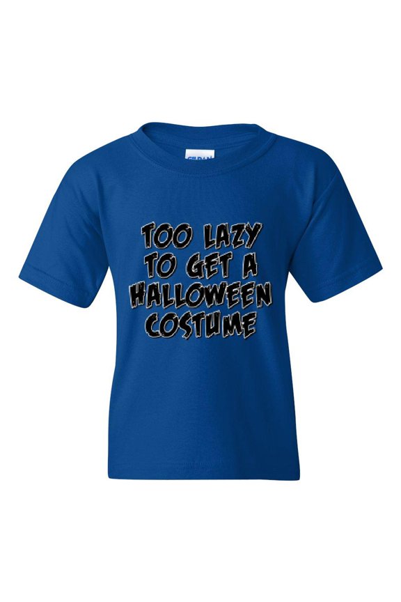 MmF - Big Boys T-Shirts and Tank Tops - Halloween Too Lazy To Get a Halloween Costume