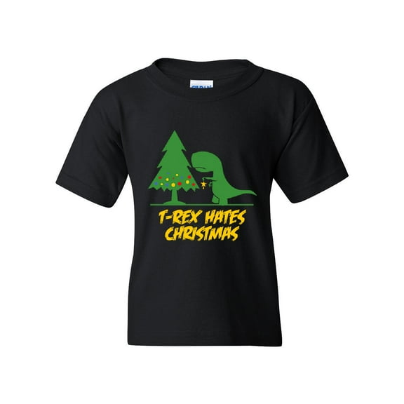 MmF - Big Boys T-Shirts and Tank Tops - XMAS DINOSAUR