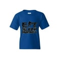 thumbnail image 1 of MmF - Big Boys T-Shirts and Tank Tops, up to Big Boys Size 24 - Eat Sleep Hockey, 1 of 5