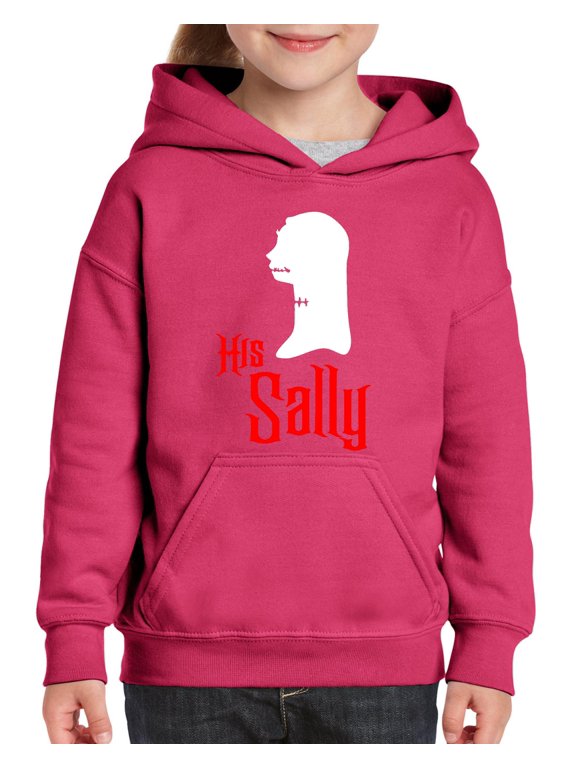 MmF - Big Girls Hoodies and Sweatshirts - Halloween Her Jack Matching Halloween Couple