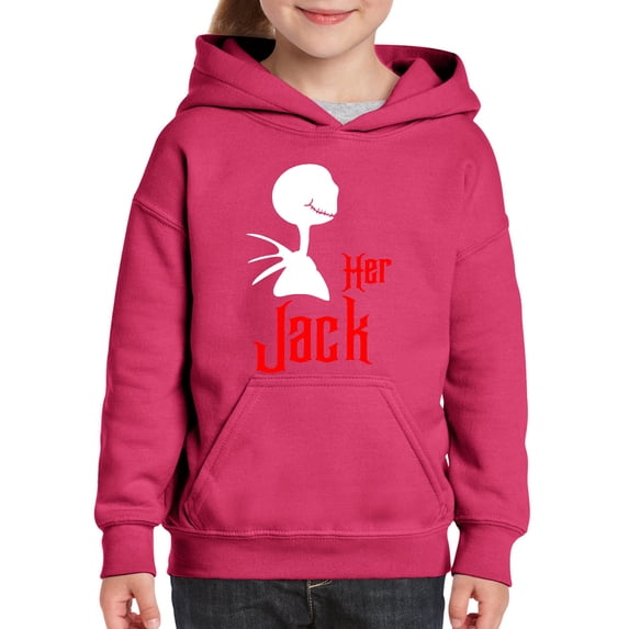 MmF - Big Girls Hoodies and Sweatshirts - Halloween His Sally Matching Halloween Couple