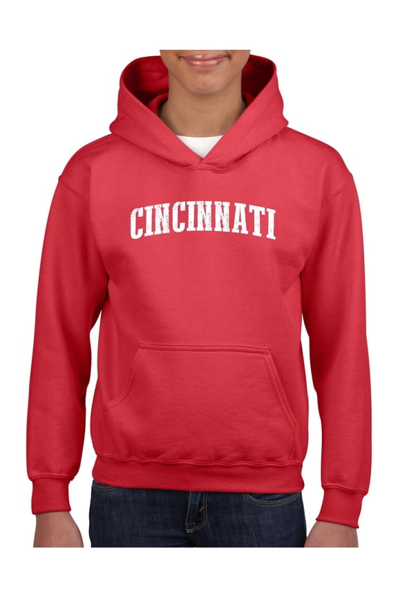 MmF - Big Girls Hoodies and Sweatshirts, up to Big Girls Size 24 - Cincinnati